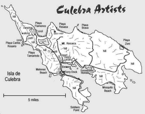 Culebra Map